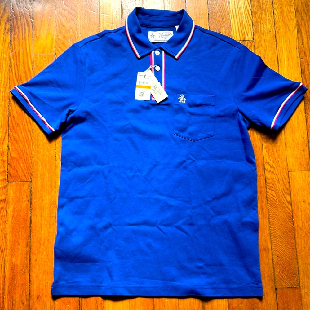 Original Penguin Blue Polo Shirt